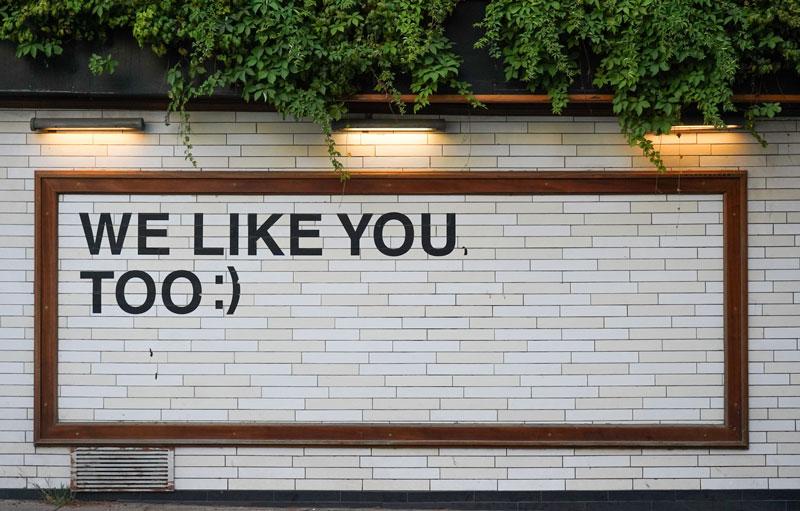 we like you too